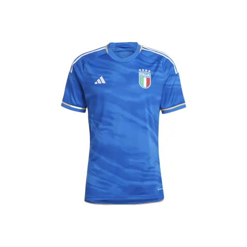 Adidas Blue Men's Football Jersey Adidas Синий Мужской Футбольный Джерси