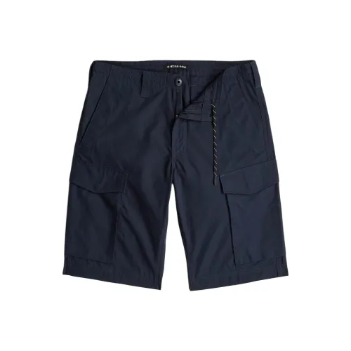 г Звезда RAW Шорты карго Мужские Темно-синие
