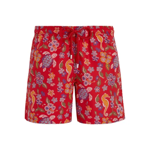 VILEBREQUIN Плавательные шорты Мужские Красные