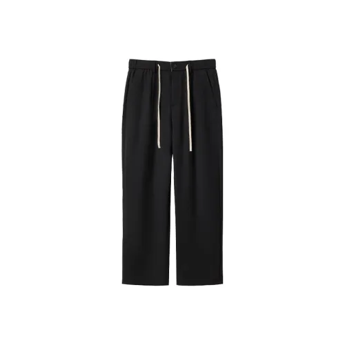 WAYNEXZAVIER Повседневные брюки Мужские Черные