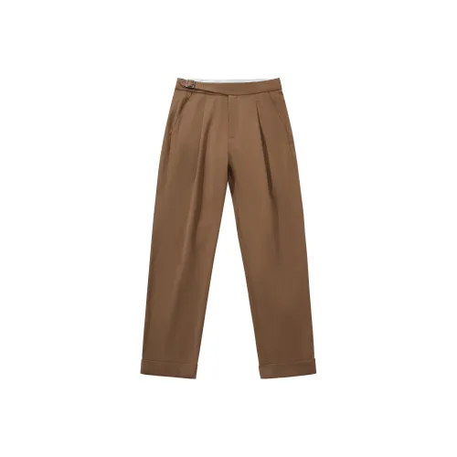 SOARIN YUPPIE Повседневные брюки Мужские Успокаивающий Умбра