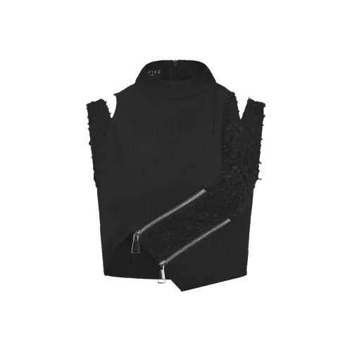 CROYEZ Черные Женские Майки