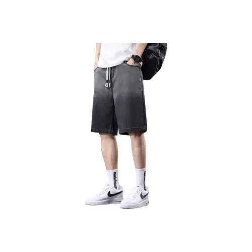 STRONG DREAM Джинсовые шорты Мужские 2310 Дымчатый серый