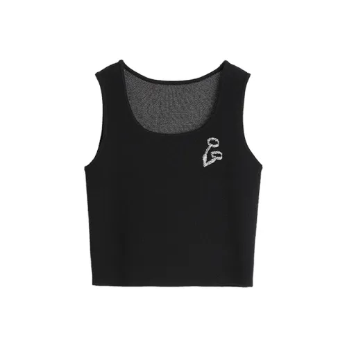 ELLE Черные Женские Майки
