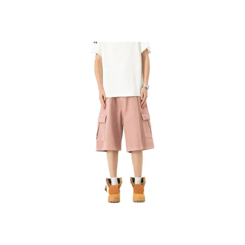 ROOMBOSE Джинсовые шорты Унисекс Розовый