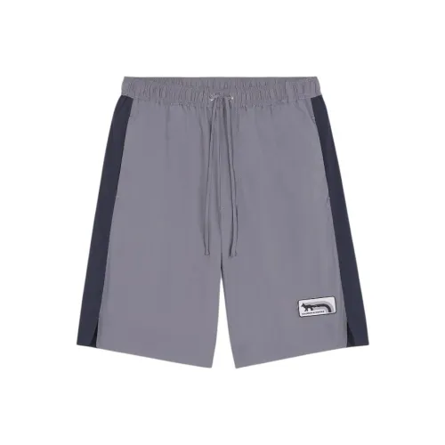 Maison Kitsune SS24 Повседневные шорты Мужские Морской синий