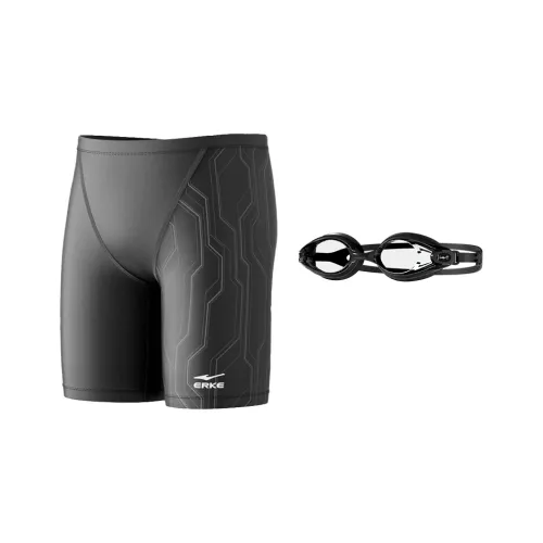 Erke Плавательные шорты Мужской двухкомпонентный комплект Черный