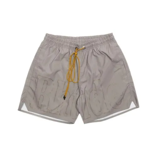 RHUDE Серые Мужские Повседневные Шорты