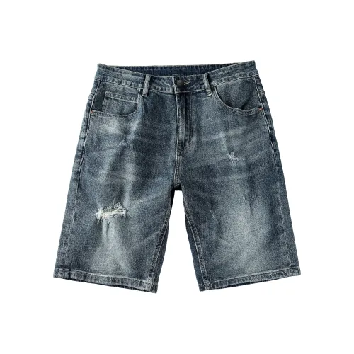 JEEP Джинсовые шорты Унисекс Темно-синий