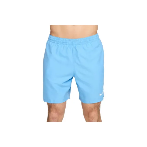 Мужские пляжные шорты Nike синие и белые
