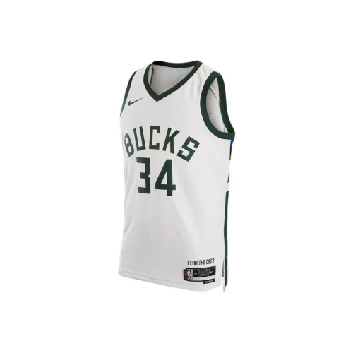 Nike Dri Fit Баскетбольная Джерси Унисекс Белая