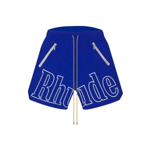 RHUDE Синий Мужские спортивные шорты
