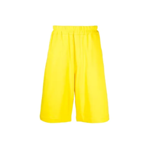 JIL SANDER Желтые Мужские Спортивные Шорты
