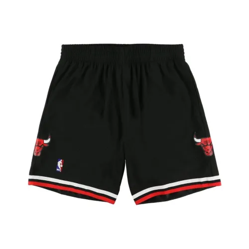 Mitchell Ness Черные Мужские Баскетбольные Шорты