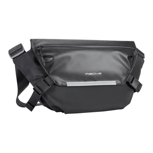 ABOYS Oxford Messenger Bag Сумка через плечо Обычная Мужская Черная