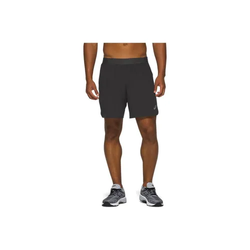 Asics ROAD 2 N 1 7IN SHORT Повседневные шорты Мужские Серый