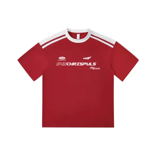 HIPHOPPUNKS T-Shirt Унисекс Бордовый