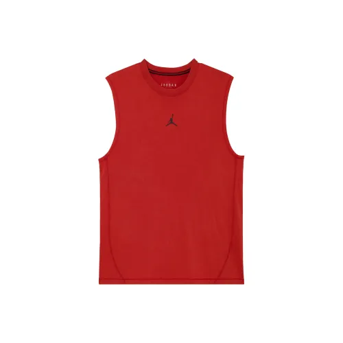 Jordan Sport Dri FIT Баскетбольная Джерси Мужская Красная