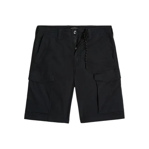 г Звезда RAW Карго Шорты Мужские Черные