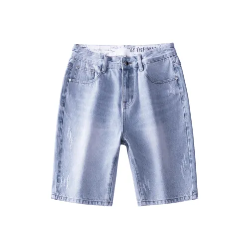 JUCY JUDY Синий Унисекс Джинсовые шорты
