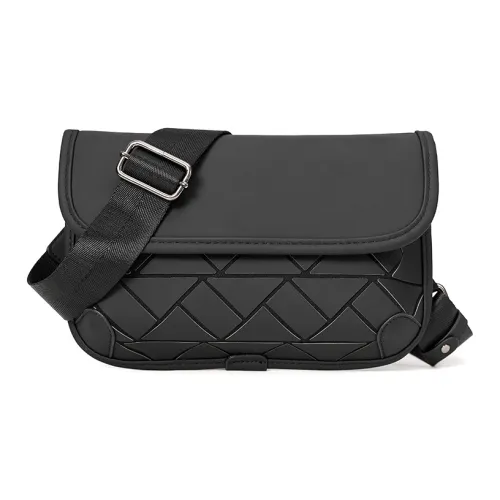 Old Man's Head Сумка через плечо из синтетической кожи мужская черная