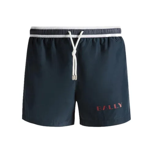 BALLY SS24 Повседневные шорты Мужские Синие