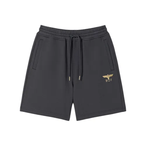 Boy London SS24 Повседневные шорты Мужские Серые