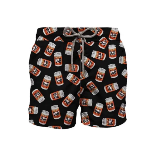 MC2 SAINT BARTHELEMY Пляжные шорты Мужские Черные