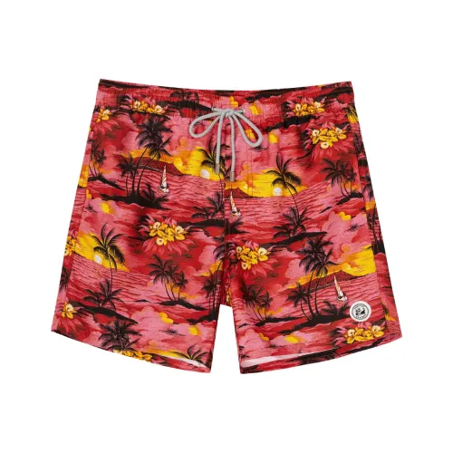 SURFCUZ Red Мужские Пляжные Шорты