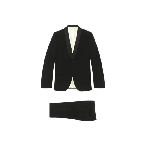 GUCCI Бизнес-костюм мужской черный