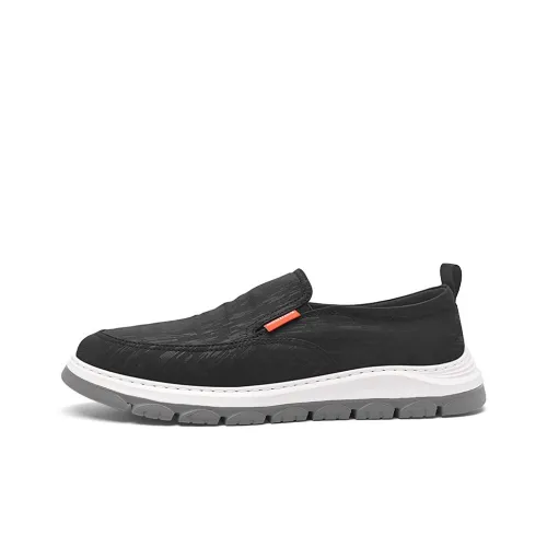 SATCHI SPORT Мягкий Slip-On с абразионной устойчивостью дышащий противоскользящий низкий топ повседневная обувь для мужчин