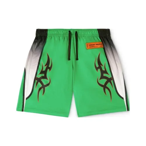 HERON PRESTON Зеленые Мужские Повседневные Шорты