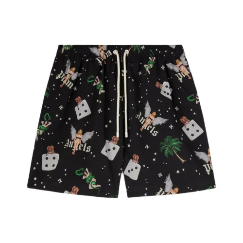 PALM ANGELS Мужские черные плавательные шорты