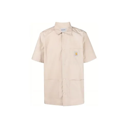 Carhartt WIP Экрю Мужские Рубашки