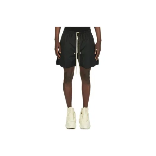 RICK OWENS Черные Мужские Повседневные Шорты