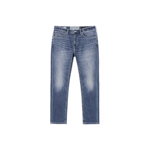 Lee Medium Blue Men's Jeans Ли Средне-синие Мужские Джинсы
