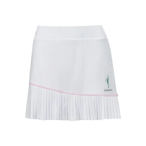 Кавасаки Blue and white porcelain series Юбка Женская Белая