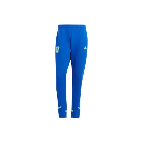 Adidas Seattle Sounders FC Дизайнерский FOR Gameday Travel Pants Повседневные брюки Мужские Синие