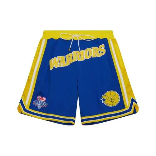 Mitchell Ness x JUST DON SS23 Баскетбольные шорты Унисекс Синий