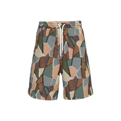 EMPORIO ARMANI SS24 Повседневные шорты Мужские Многоцветные