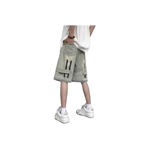 KVIV Мужские Джинсовые Шорты