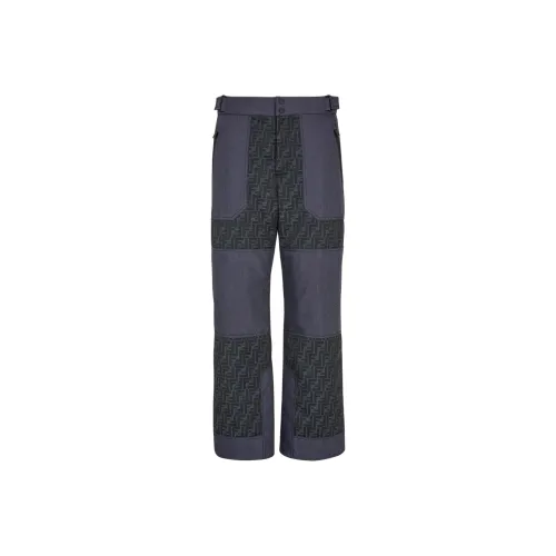 FENDI FW24 Лыжные брюки Мужской Синий