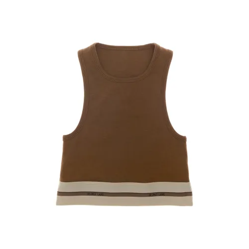 Helmut Lang Cigar Коричневый Женские Майки