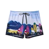 Синий и белый, горы и реки