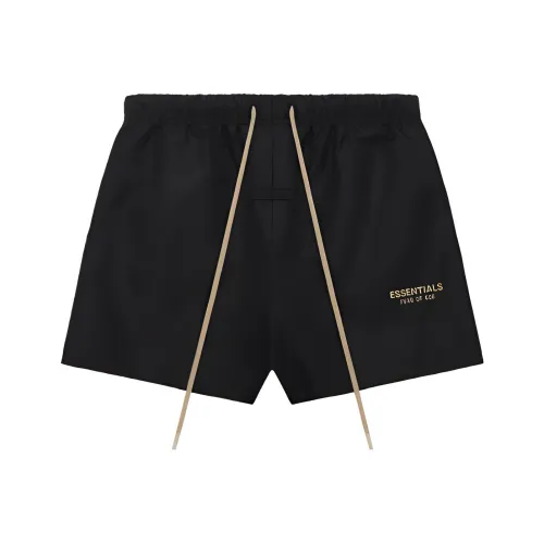 Fear Of God Essentials FW23 Повседневные шорты Мужские Глубокий черный Глубокий черный