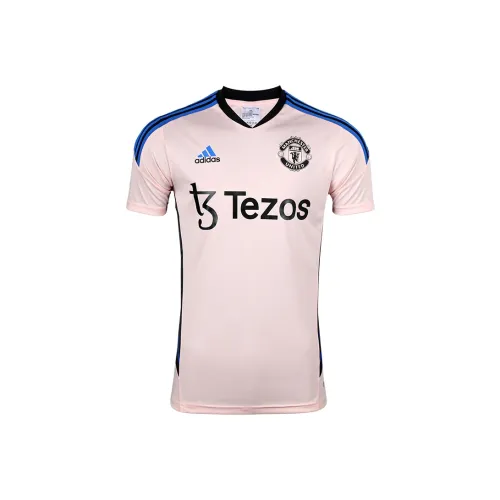 Adidas MANCHESTER UNITED THEATRE OF DREAMS Ледяной кристалл Розовый Мужской Футбольные Джерси