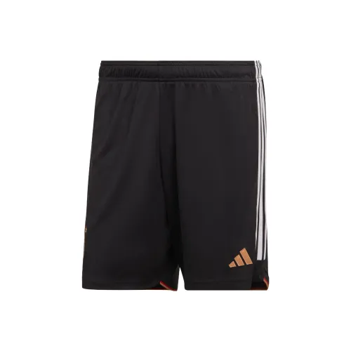 Adidas Мужские Черные Футбольные Штаны