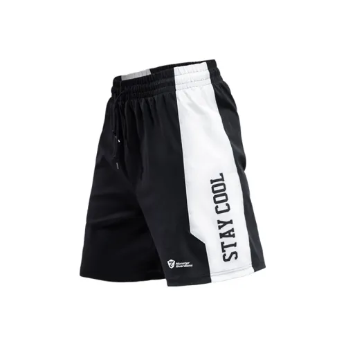 Monster Guardians Свободный крой Шорты Мужские RESOLUTE Черные