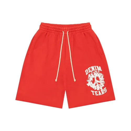 Denim Tears Co-brand Повседневные шорты Унисекс Красный