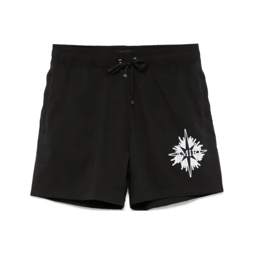 AMIRI Плавательные шорты Мужские Черные